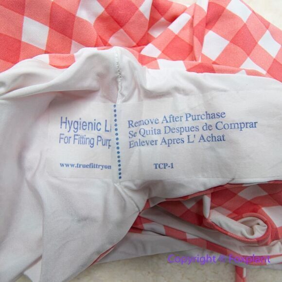 NEW Onia Raquel Barbiecore‎ pink gingham check raquel one piece swimsuit, size S - Picture 9 of 16